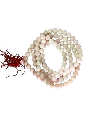Akik Mala (White)