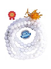 Akik Mala (White)