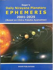 Daily Nirayana Planetary Ephemeris: 2001-2025