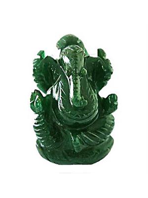 Green Margaj Ganesha