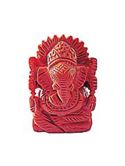 Coral (Moonga) Ganesha (Small)