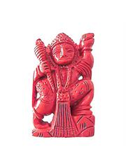 Coral (Moonga) Hanuman (Large)
