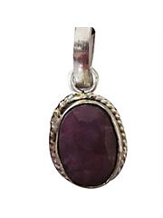 Rubby Gemstone Pendant